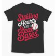 Stealing Hearts Like I Steal Bases Cute Baseball Boys Unisex T-Shirt Stealing Hearts Like I Steal Bases Cute Baseball Boys Unisex T-Shirt