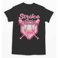 Strike Out Breast Cancer Baseball Drip For Boys Youth Unisex T-Shirt Strike Out Breast Cancer Baseball Drip For Boys Youth Unisex T-Shirt