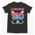 I Survived 100 Days Of School Baseball Cream Drip Boys Unisex T-Shirt I Survived 100 Days Of School Baseball Cream Drip Boys Unisex T-Shirt