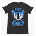 T1D Warrior Baseball Drip Diabetes Awareness Blue Ribbon Unisex T-Shirt T1D Warrior Baseball Drip Diabetes Awareness Blue Ribbon Unisex T-Shirt