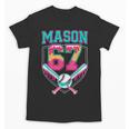 Trendy Mason 67 Mem Ice Cream Drip Baseball Birthday Costume Unisex T-Shirt Trendy Mason 67 Mem Ice Cream Drip Baseball Birthday Costume Unisex T-Shirt