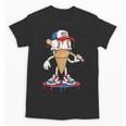USA Patriotic Baseball Ice Cream Cone Freedom Unisex T-Shirt USA Patriotic Baseball Ice Cream Cone Freedom Unisex T-Shirt