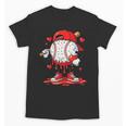 Valentine Baseball Drip Ice Cream Youth Boys Couples Unisex T-Shirt Valentine Baseball Drip Ice Cream Youth Boys Couples Unisex T-Shirt