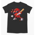 Valentine Baseball Heart Sports Love Valentines Day Boys Unisex T-Shirt