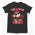 Valentines Day Baseball Six Seven 67 Meme Heart Baseball Dab Unisex T-Shirt Valentines Day Baseball Six Seven 67 Meme Heart Baseball Dab Unisex T-Shirt