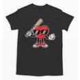 Valentines Day Heart Baseball Player Sports Boys Kids Men Unisex T-Shirt Valentines Day Heart Baseball Player Sports Boys Kids Men Unisex T-Shirt