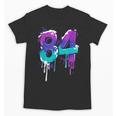 Vintage Baseball 84 Number Unisex T-Shirt Vintage Baseball 84 Number Unisex T-Shirt