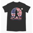 Women's Batter Patriotic American Flag Baseball Silks Unisex T-Shirt Women's Batter Patriotic American Flag Baseball Silks Unisex T-Shirt