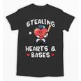 Women's Valentines Day Baseball Stealing Hearts Bases Boys Kids Men Unisex T-Shirt Women's Valentines Day Baseball Stealing Hearts Bases Boys Kids Men Unisex T-Shirt