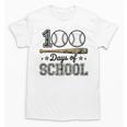 100 Days Of School Baseball Camo Boys School Teacher Unisex T-Shirt