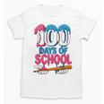100 Days Of School Baseball Drip Bat 100th Day Of School Boy Unisex T-Shirt
