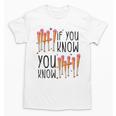 6 7 If You Know You Know Baseball Ice Cream Dip Unisex T-Shirt