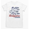 Take Me Out To The Ball Game Retro Peanuts Baseball Sports Unisex T-Shirt