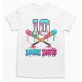 Baseball 10 Year Old Ice Cream Drip 10th Bday Double Digits Unisex T-Shirt Baseball 10 Year Old Ice Cream Drip 10th Bday Double Digits Unisex T-Shirt