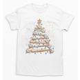 Baseball Christmas Tree Light Xmas Tees Boys Kids Men Unisex T-Shirt