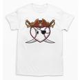 Baseball Heart Pirate Hat Crossed Swords Men Boys Kids Youth Premium Tri-Blend Unisex T-Shirt Baseball Heart Pirate Hat Crossed Swords Men Boys Kids Youth Premium Tri-Blend Unisex T-Shirt