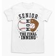 Baseball Senior Mom 2026 The Final Inning Unisex T-Shirt
