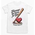 Baseball Valentine Forever On Deck For You Tee Unisex T-Shirt