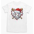 Christmas Baseball Santa Hat For Baseball Players Fans Unisex T-Shirt Christmas Baseball Santa Hat For Baseball Players Fans Unisex T-Shirt