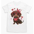 Dachshund Valentines Day Wiener Dog Lover Weenie Heart Raglan Baseball Tee Unisex T-Shirt Dachshund Valentines Day Wiener Dog Lover Weenie Heart Raglan Baseball Tee Unisex T-Shirt
