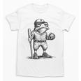 Frog Basketbal Men Women Grumpy Frog Playing Baseball Unisex T-Shirt Frog Basketbal Men Women Grumpy Frog Playing Baseball Unisex T-Shirt