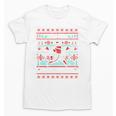 Ho Ho Homerun Baseball Ugly Christmas Sweater Party Hitter Unisex T-Shirt Ho Ho Homerun Baseball Ugly Christmas Sweater Party Hitter Unisex T-Shirt