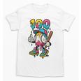 Ice Cream Drip Baseball Party 100 Days Of School Teacher Unisex T-Shirt Ice Cream Drip Baseball Party 100 Days Of School Teacher Unisex T-Shirt