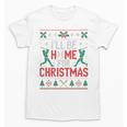 I’Ll Be Home For Christmas Baseball Ugly Sweater Art Unisex T-Shirt I’Ll Be Home For Christmas Baseball Ugly Sweater Art Unisex T-Shirt