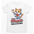 Take Meowt To The Ball Game Tee Slugger Cat Baseball Unisex T-Shirt Take Meowt To The Ball Game Tee Slugger Cat Baseball Unisex T-Shirt