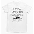 I Miss Modern Baseball Vintage Baseball Meme Tee Unisex T-Shirt I Miss Modern Baseball Vintage Baseball Meme Tee Unisex T-Shirt