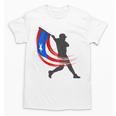 Puerto Rico Baseball Flag Player Boricua Heritage Sports Unisex T-Shirt Puerto Rico Baseball Flag Player Boricua Heritage Sports Unisex T-Shirt
