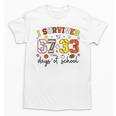 I Survived 6733 Days Baseball Football Softball 100 Days Unisex T-Shirt I Survived 6733 Days Baseball Football Softball 100 Days Unisex T-Shirt