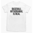 Vintage Baseball Withdrawal Is Real Premium Tri-Blend Unisex T-Shirt