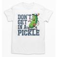 Youth Baseball Catcher Humor Don’t Get In A Pickle Unisex T-Shirt