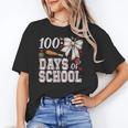 100 Days Of School Baseball 100th Day Of School Coquette Bow Unisex T-Shirt 100 Days Of School Baseball 100th Day Of School Coquette Bow Unisex T-Shirt