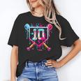 10th Birthday Boys Baseball Ice Cream Drip Boys Baseball Unisex T-Shirt 10th Birthday Boys Baseball Ice Cream Drip Boys Baseball Unisex T-Shirt