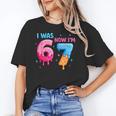 I Was 6 Now I'm 7 Meme Six Seven Baseball 7th Birthday Unisex T-Shirt I Was 6 Now I'm 7 Meme Six Seven Baseball 7th Birthday Unisex T-Shirt