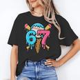 67 Baseball Ice Cream Drip Player Unisex T-Shirt