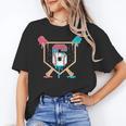Baseball 6 Year Old Ice Cream Drip 6th Birthday Boys Player Unisex T-Shirt Baseball 6 Year Old Ice Cream Drip 6th Birthday Boys Player Unisex T-Shirt