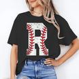 Baseball Alphabet Monogram Initial Letter R Unisex T-Shirt Baseball Alphabet Monogram Initial Letter R Unisex T-Shirt