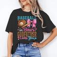 Baseball Or Bows Godfather Loves You Gender Reveal Unisex T-Shirt Baseball Or Bows Godfather Loves You Gender Reveal Unisex T-Shirt