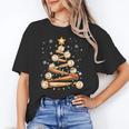 Baseball Christmas Tree Light Xmas Baseball Unisex T-Shirt
