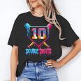Baseball Drip 10th Birthday Boy Double Digits Ice Cream Drip Unisex T-Shirt Baseball Drip 10th Birthday Boy Double Digits Ice Cream Drip Unisex T-Shirt