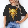Baseball Drip Ice Cream Camo Cool Unisex T-Shirt