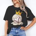 Baseball Drip Ice Cream Crown Melt Graphic Unisex T-Shirt Baseball Drip Ice Cream Crown Melt Graphic Unisex T-Shirt