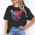 Baseball Ice Cream Drip 100 Days Of School Boys Girls 100th Unisex T-Shirt