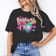 Baseball Ice Cream Drip Coquette Women Girls Mom Mama Unisex T-Shirt