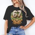 Baseball Ice Cream Drip Number 67 Playground Player 67th Unisex T-Shirt