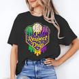 Baseball Ice Cream Respect The Drip Mardi Gras Carnival Boys Unisex T-Shirt