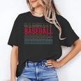 Baseball Layered Text Team Player Coach Youth Unisex T-Shirt